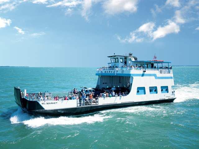 Get on the boat! Refer to Exercise 37. The ferry company s expenses are $20 per trip.