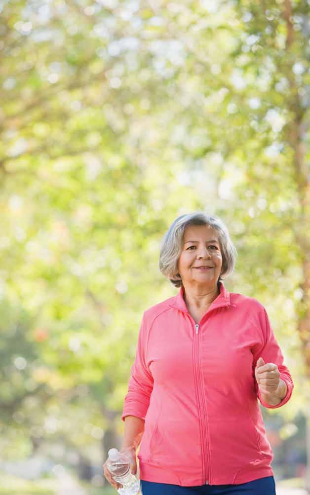 Challenge yourself! 10,000 steps a day to a healthier you Walking is one of the easiest ways to add activity to your day and improve your health and well-being.