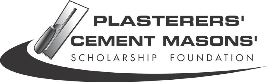 4160 Suisun Valley Road Suite E-244 Fairfield, CA 94534-4027 TO: ALL PLAN PARTICIPANTS DATE: JANUARY 14, 2011 RE: PLASTERERS & CEMENT MASONS SCHOLARSHIP FOUNDATION The District Council of Plasterers