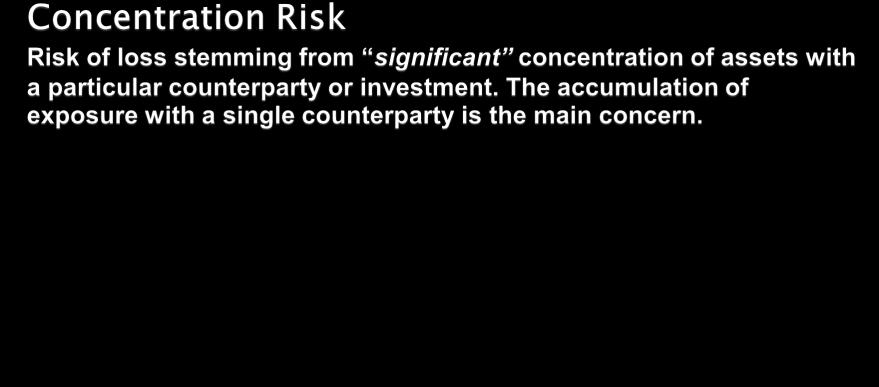 Applicability Assets considered in Equity Risk sub module Assets considered in Spread Risk sub module Assets considered in Property Risk sub module (special case and treatment) 35 Exposures, subject