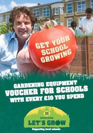 Schools programme 34 LET'S GROW is our new nationwide campaign to get children excited about growing food, with schools benefiting from free gardening equipment Enables children to get involved in