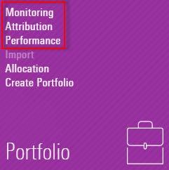 Portfolio Analysis - understand drivers of performance in real-time Benefit from the batch capability in the dashboard to schedule report production Ability to create notes, categorize, and share