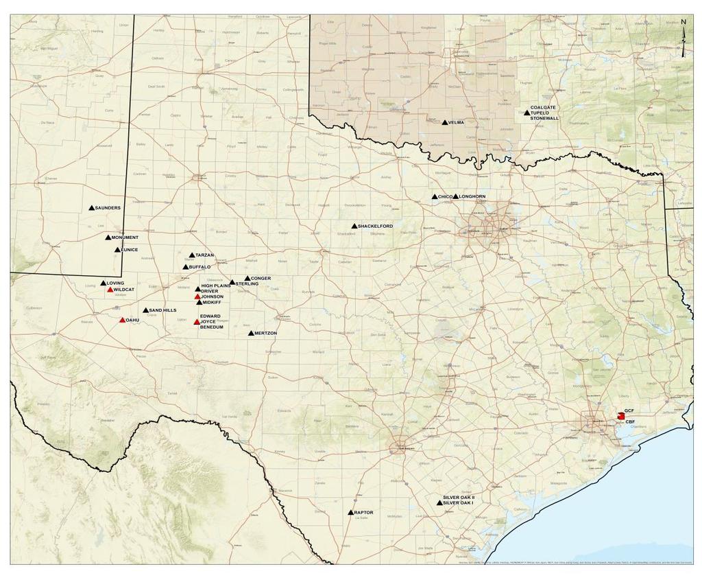 Targa s Grand Prix NGL Pipeline Project Permian Basin Mont Belvieu In-Service Date: 2Q 2019 Permian Basin to Mont Belvieu: 300 MBbl/d (expandable to 550 MBbl/d) Project Cost: ~$1.
