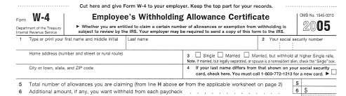 What is a W-4 form? It is a tax form you are required to fill-out when you start a job.