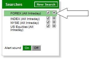 categories selected in the Results Filter (H). Active Trading Opportunities are patterns in which there still can be trades.