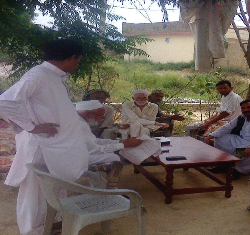 A team comprising LAC, Quanoogo and 02 Patwaris is carrying out the disbursement task.