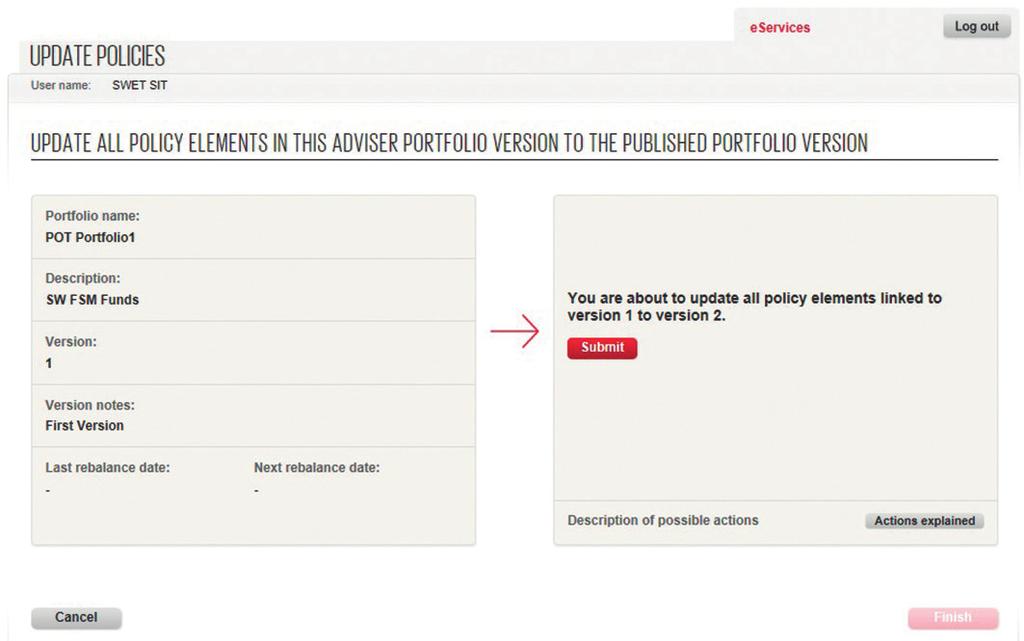 How can I move all customers in an Adviser Portfolio to
