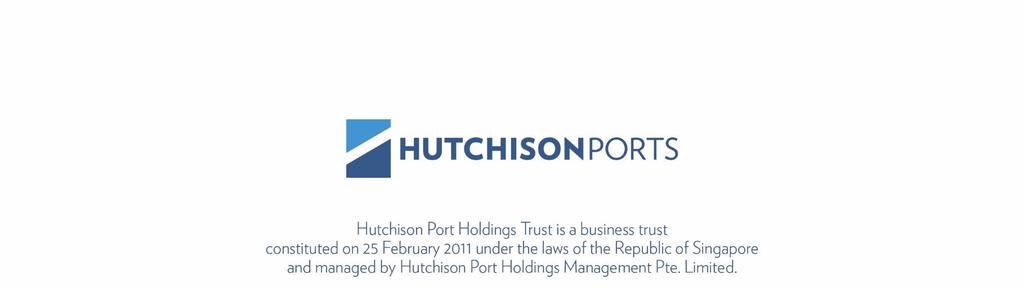 HUTCHISON PORT HOLDINGS TRUST ( HPH Trust ) UNAUDITED FINANCIAL STATEMENT ANNOUNCEMENT FOR THE SECOND QUARTER AND HALF YEAR ENDED 30 JUNE 2018 TABLE OF CONTENTS Item No. Description Page No.