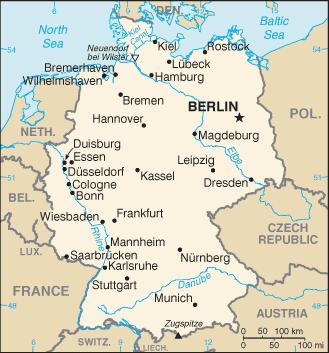 INTRODUCTION Figure 2: Map of Germany Source: CIA Factbook WealthInsight