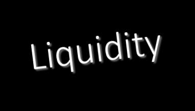 Financial Instability No liquidity mismatch problems A Technological liquidity Perfect Reversibility Funding liquidity Debt is short-term (hot money) L Market liquidity
