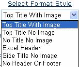 The other file formats are useful for merging reports into applications such as Word or Excel or Rich Text format for downloading into other computer applications.