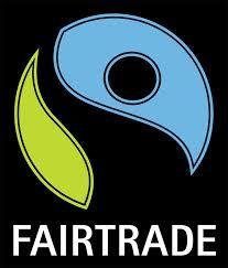 Goods marked with this Fair Trade logo guarantee disadvantaged farmers in the developing world
