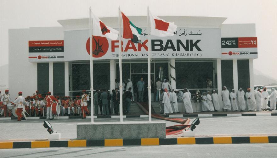 Focus was shifted from corporate banking to retail banking. is listed on ADX and 52.76% of the Bank s shares are owned by the Ras Al- Khaimah government.