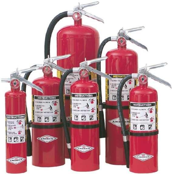 5. FIRE EXTINGUISHERS SYSTEM Application/How does it work:- Fire extinguishers identify as red colour cylinders, seen generally at the doors.