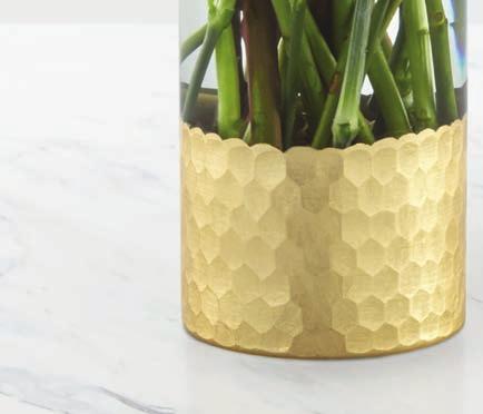 honeycomb base, sends a passionate and heartfelt message.