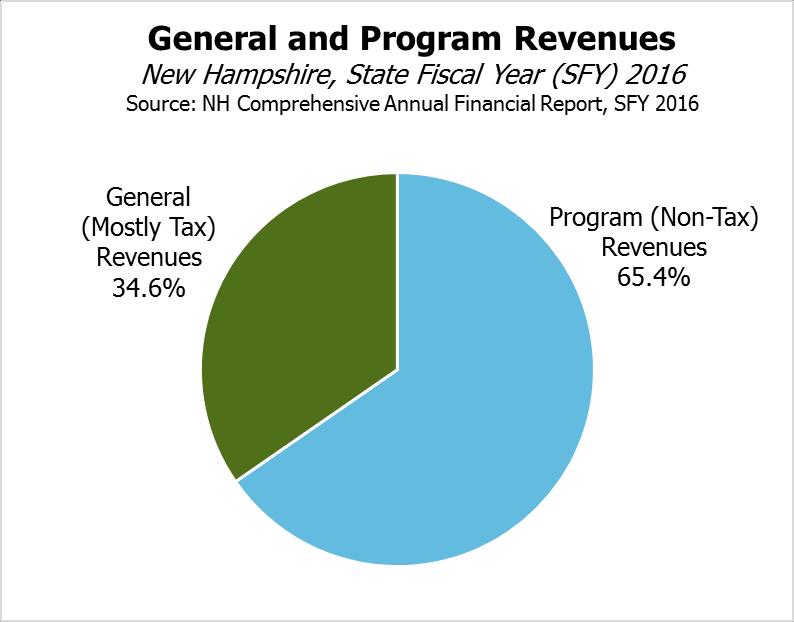 Not all government revenue comes from taxes Collections through fees, charges, interest, and programs that sell products or services Federal programs, grants, and aid supply a large