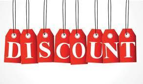Discounts The word "discount" means "to buy at a reduction." Iowa sales tax applies to the reduced price paid by the customer.
