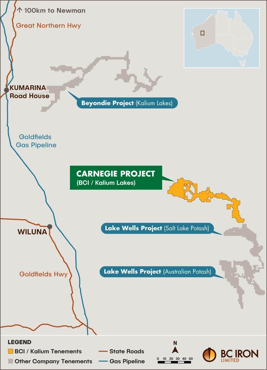 13 Carnegie Potash Carnegie is a potential large sub-surface brine deposit which could produce sulphate of potash (SOP) via solar evaporation BCI s objective is to become a significant player in the