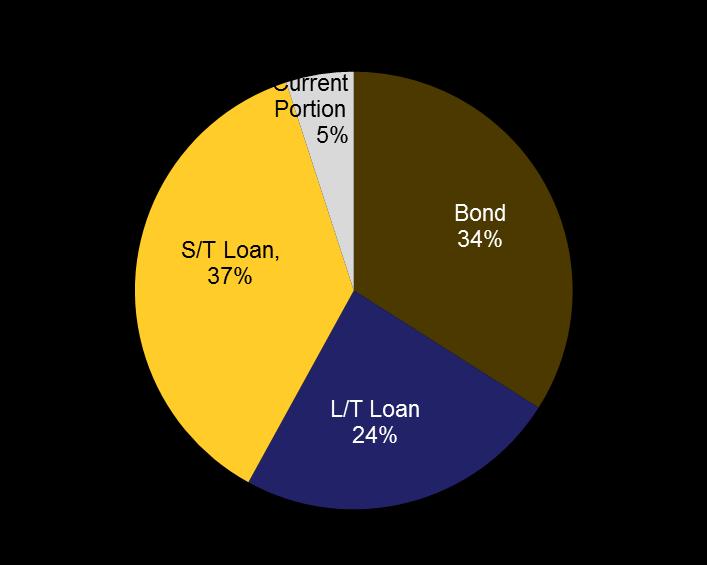 39% Remark : Net Debt = Interest Bearing Debt - Cash and Cash