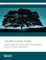 What are IRA investors up to? 43 The IRA Investor Profile: Results from The IRA Investor Database The database contains account-level information from a wide range of financial services firms.
