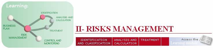 The objective of the risk management section is to provide quantified measures allowing for the analysis of the risks assumed by the project.