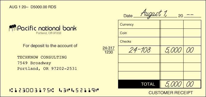 5-1: Checking Accounts Checking Account: a bank account from which payments can be ordered by a depositor Check: a business form that orders a bank to pay cash from a bank account to another