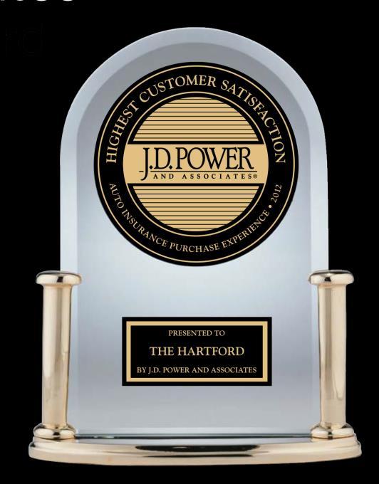 Power, 6/20/2014) The Hartford s Small Business Contact Centers have been recognized by J.D.