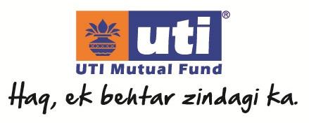 UTI Mutual Fund UTI Asset Management Company Limited UTI Trustee Company Private Limited UTI Tower, Gn Block, Bandra Kurla Complex, Bandra (East), Mumbai 400 051.