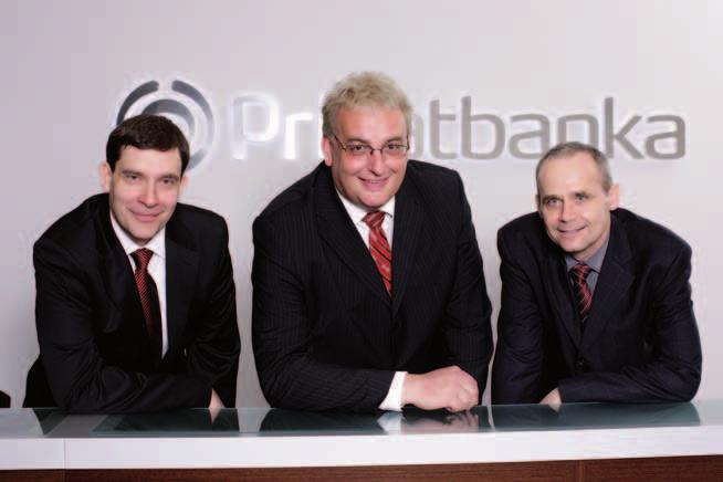 Predstavenstvo Privatbanky, a. s. Board of Directors of Privatbanka, a. s. Ing. Peter Farkaš Člen predstavenstva a vrchný riaditeľ Member of the Board and Executive Director Ing. Mgr.