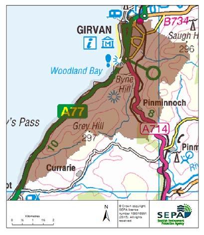 Girvan (Potentially Vulnerable Area 12/18) Local Plan District Local authority Main catchment Girvan to Lendalfoot Ayrshire South Ayrshire Council coastal Background This Potentially Vulnerable Area