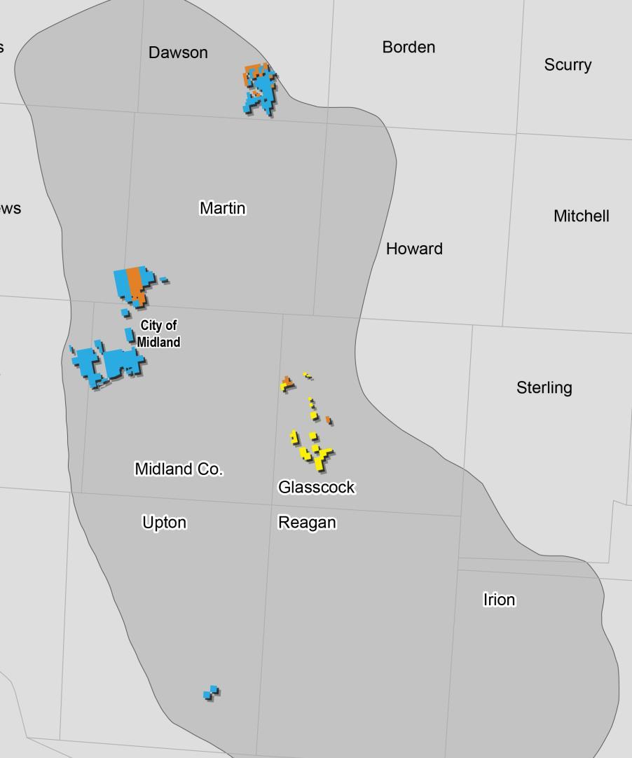 Acquisitions Increase RSP s Drilling Inventory in Core of Midland Basin Midland Basin Acquisitions Acquisitions Map In Q1 2014, RSP completed $79 million of acquisitions adding 5,316 net acres On