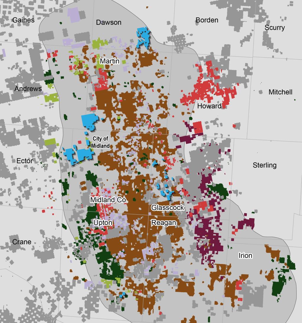 RSP s Focus Areas Are in the Most Prolific Areas of the Midland Basin RSP s