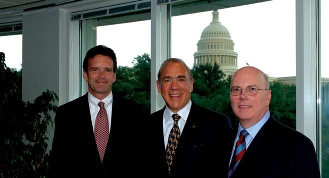 Above: (Left to right) Peter Robinson, President, USCIB; Angel Gurría, Secretary General, OECD; and Charles Heeter, Chairman, BIAC.
