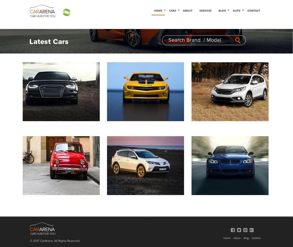 2.3 Dealer Page Car Brands Select the appropriate car brand of your choice and you will be navigated to a page