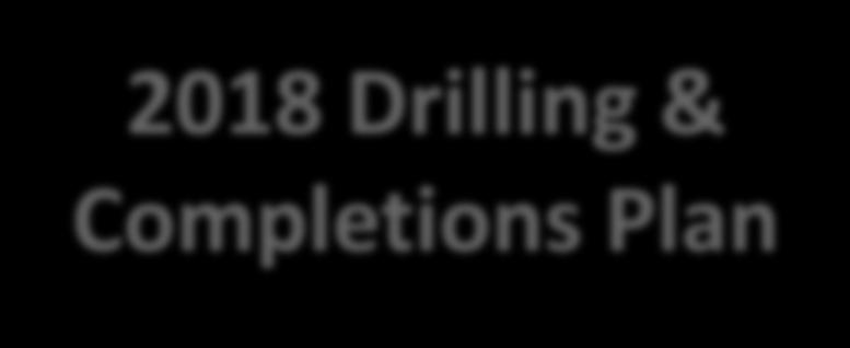Capital ($ MM) 2018 Capital Program 2018 Drilling & Completions Plan Completing 60-65 net wells ~10,600 avg. Hz lateral length ~95% avg.