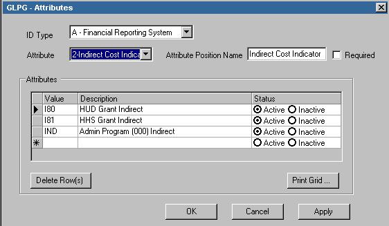 Chapter 2 Working With Attributes 3. Select the attribute position from the Attribute drop-down list. The position name, required setting, and any existing attributes display (Figure 2.4). Figure 2.