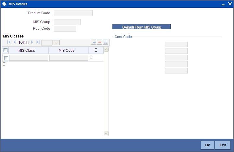 When you select an UDF from the option list, the description is also displayed in the adjacent field. 4.2.12.
