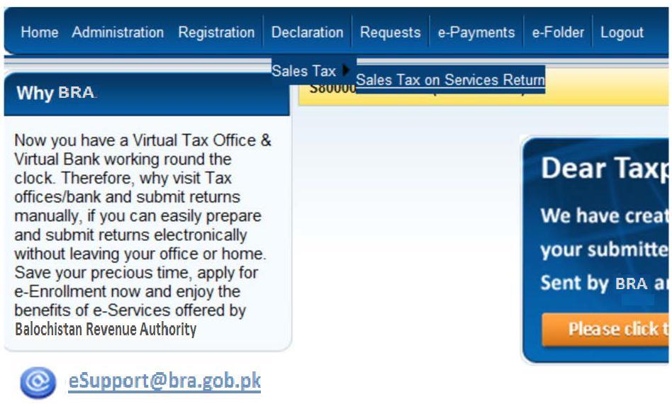 STEP 02: PREPARATION OF SALES TAX ON SERVICES RETURN 2.