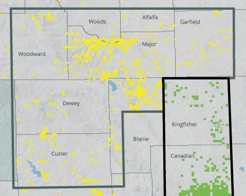 NW STACK Asset Highlights NW STACK Majority operated position of ~105,000 net acres that is 99%+ held by production is retained by LINN Net Production of ~15 MMcfe/d (1) Significant and consolidated