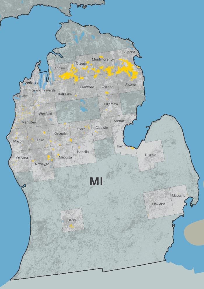 Michigan / Illinois Asset Highlights Net Production of ~29