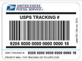 USPS Tracking Included at no additional charge for the following market dominant products: First-Class Mail