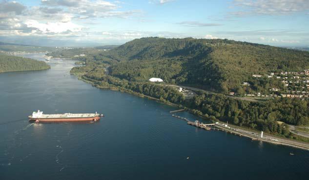 50/Bbl Expand to 450,000 Bbl/d (dock capacity) 2 berths Port Metro Vancouver