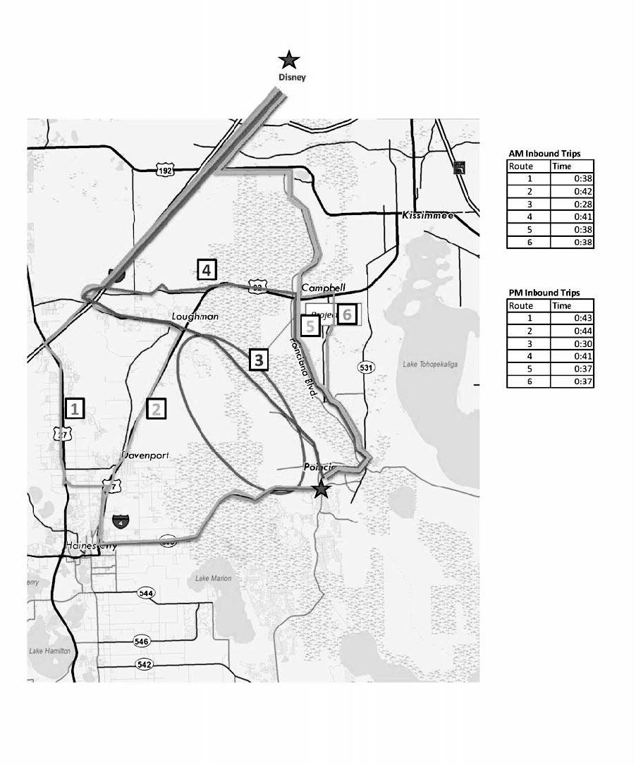 Poinciana Parkway Toll Traffic and Gross Toll Revenue Report March 2014 Figure 26: Travel
