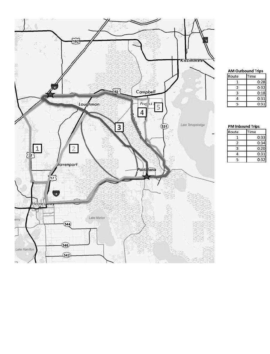 Poinciana Parkway Toll Traffic and Gross Toll Revenue Report March 2014 Figure 27: Travel Time