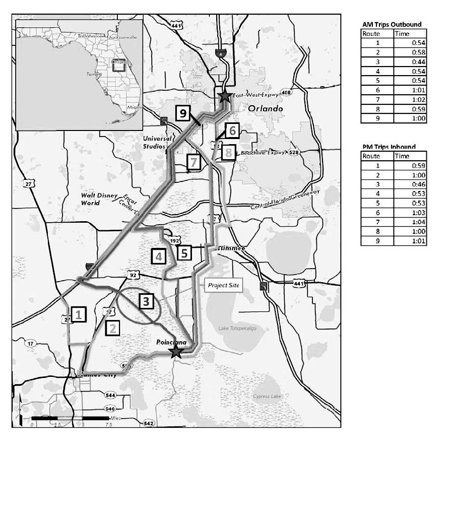 Poinciana Parkway Toll Traffic and Gross Toll Revenue Report March 2014 Figure 28: Travel