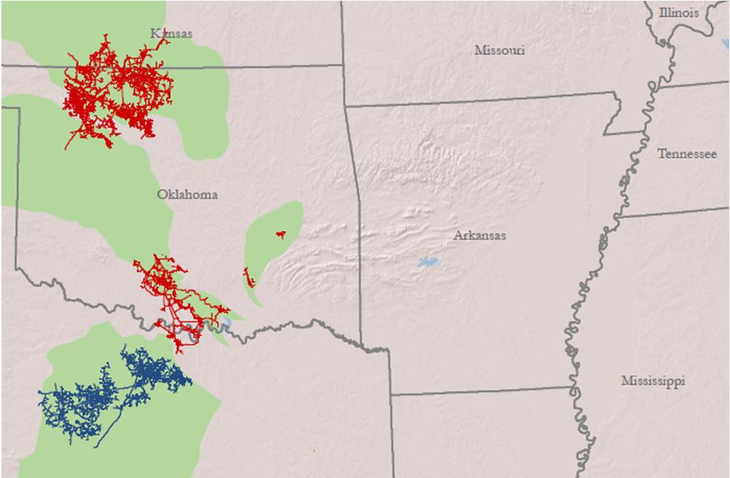Leading Positions in Active Basins Atlas assets also provide exposure to significant drilling activity in the Mississippi Lime, SCOOP, Arkoma Woodford and Eagle Ford plays Largest gathering and