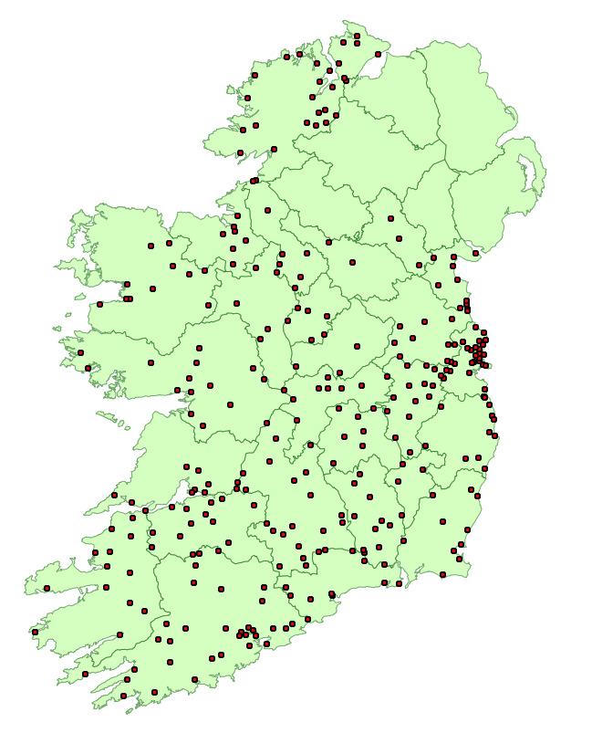300 AFAs CFRAM STUDIES CFRAM PROGRAMME Outcome of National Flood Policy Review, 2004 Compatible with FD