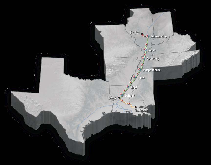 Eastern Gulf Crude Access Pipeline Project will create the first direct pipeline logistics solution for transportation of crude oil to the Eastern Gulf Coast refinery market from the Midwest Project