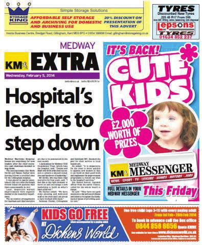 The free Medway Extra is letterbox delivered and available as a pick up, while the Medway Messenger is actively purchased so readers are, potentially, more