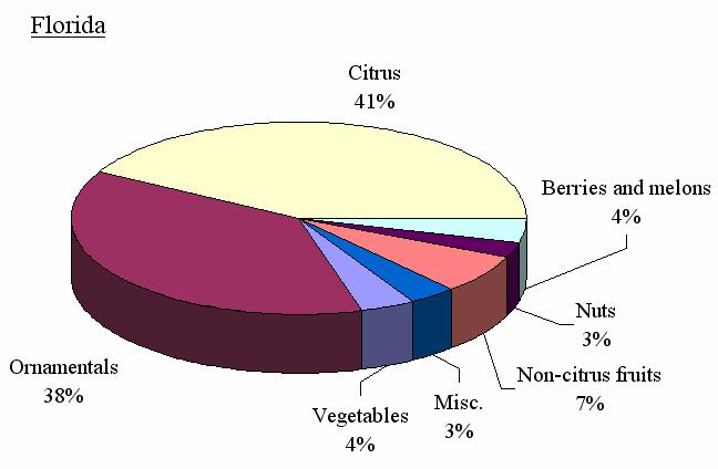 (See Appendix III for the top 5 primary specialty crops in each crop category.) Table 1-2.